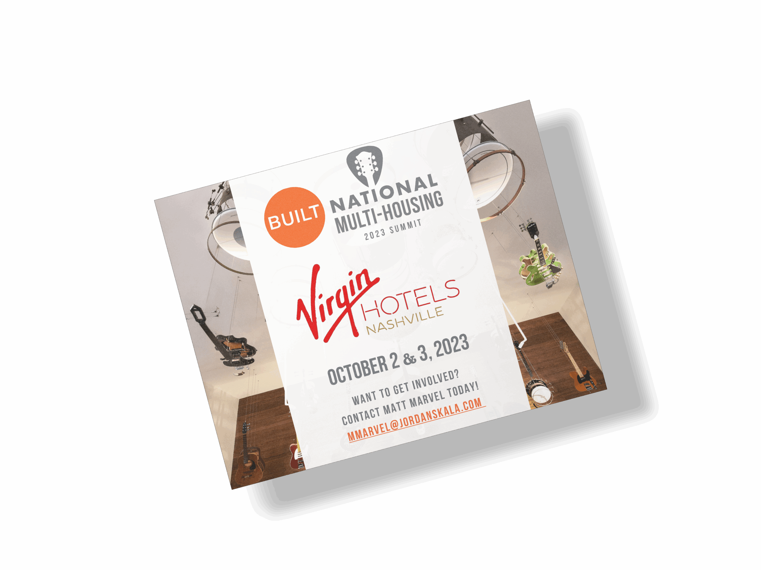 BUILT Save-the-Date mockup