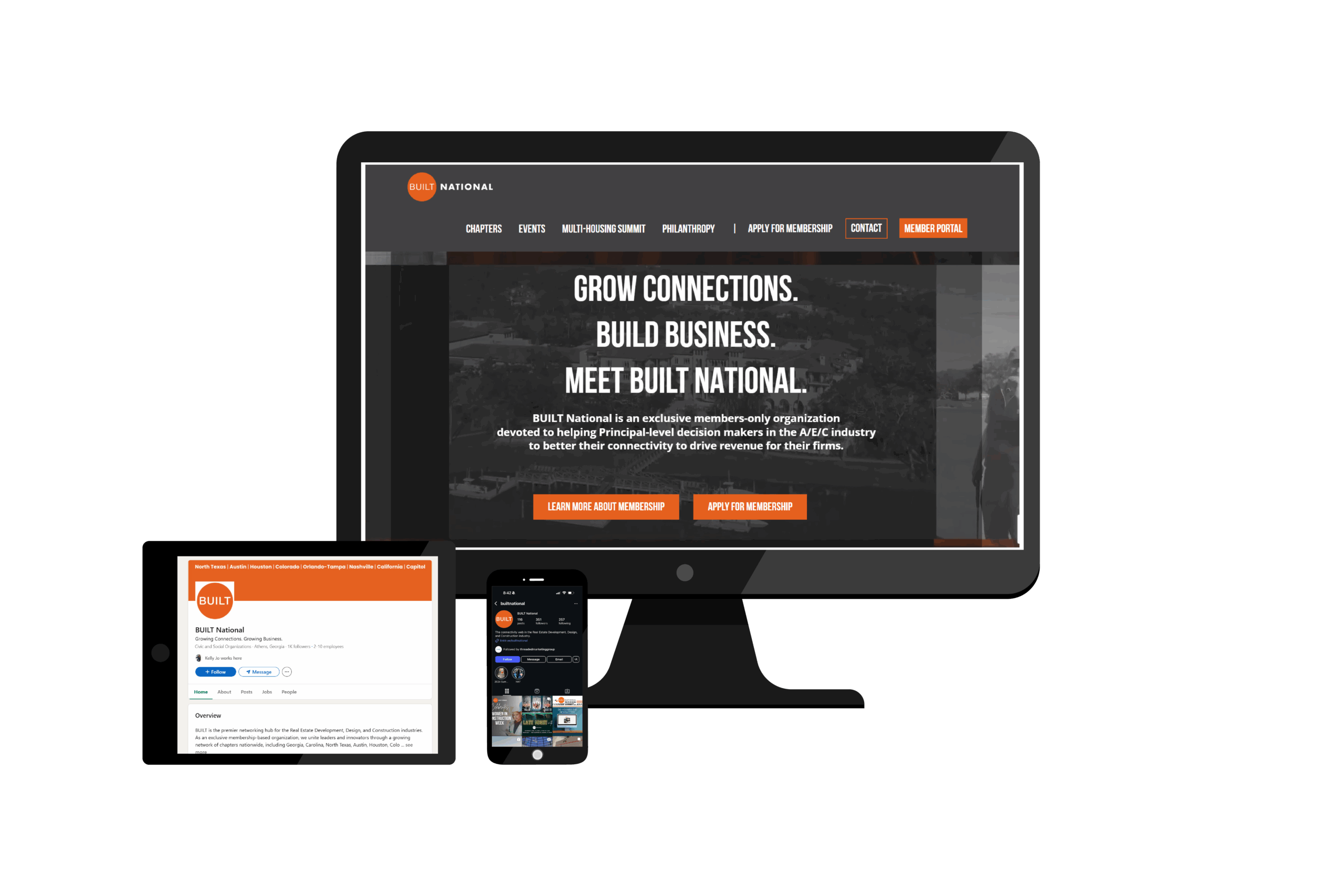 BUILT Social Media Mock Up
