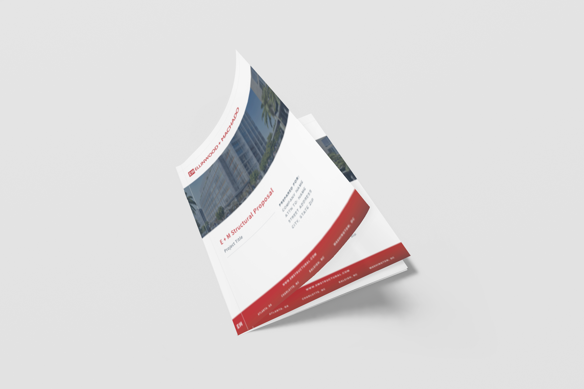 E+M fee proposal mockup