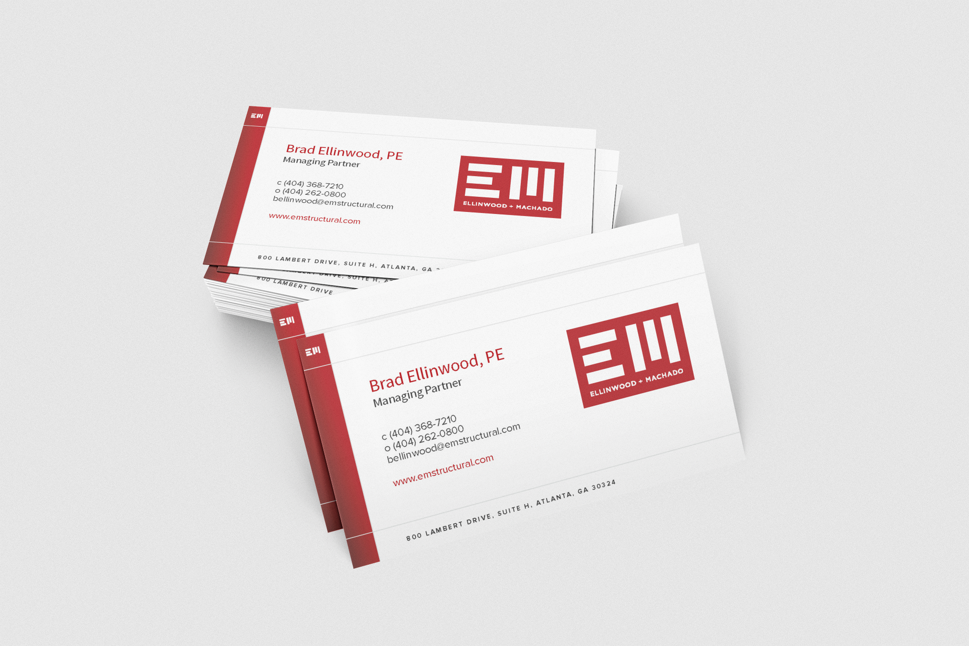 E+M_business card mockup
