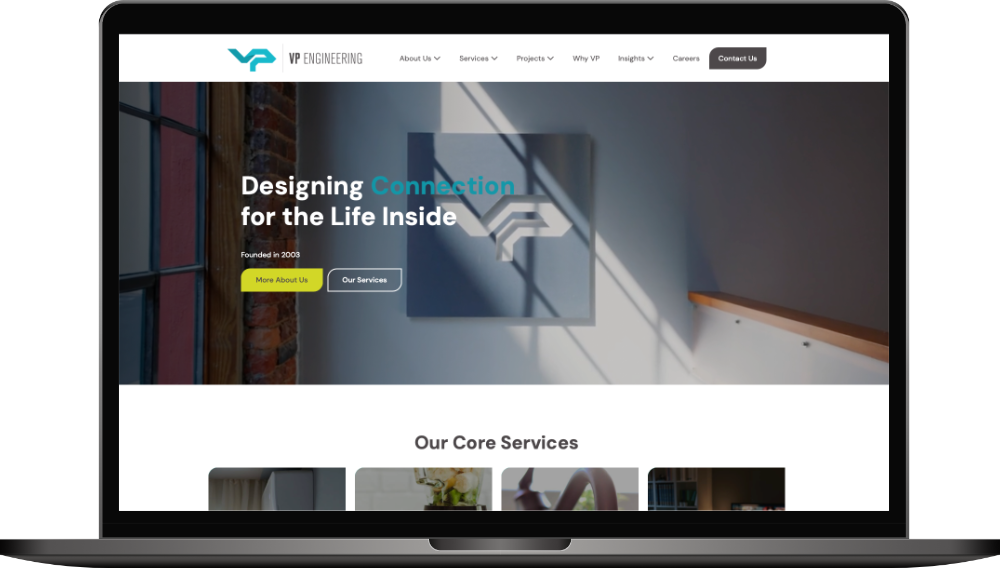 VP Engineering Website