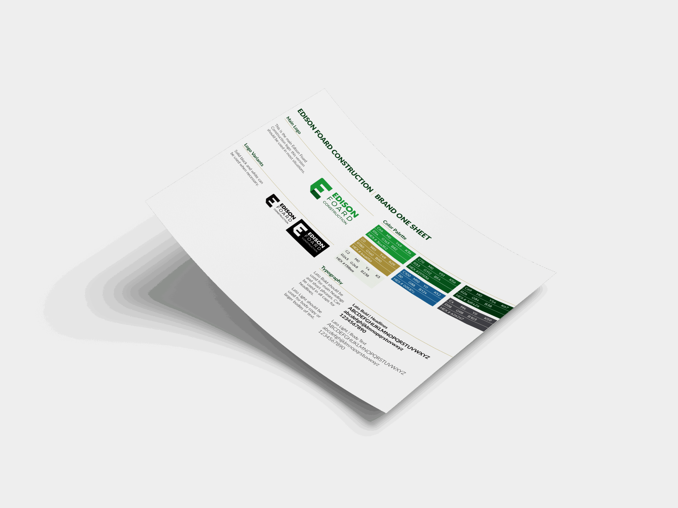 edison foard brand sheet mockup